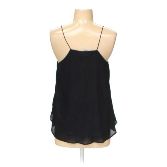 Gorgeous Black Shimmery Flowy Tank/Cami - Picture 2 of 2